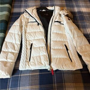 Bogner Cream Puffer Jacket